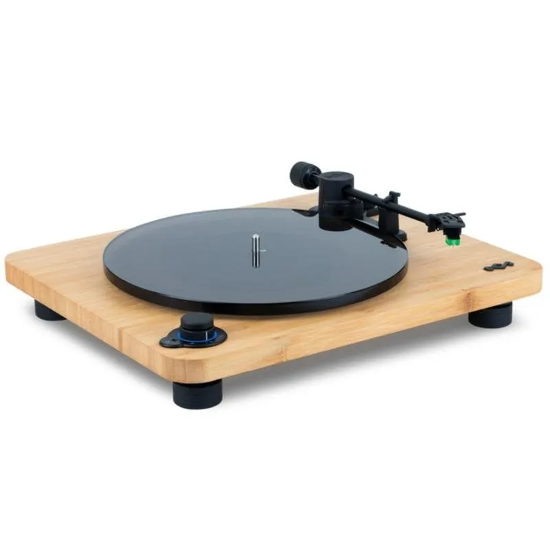 Tornamesa The House Of Marley EM-JT010-SB Bluetooth 5.3 Nero Legno Vetro