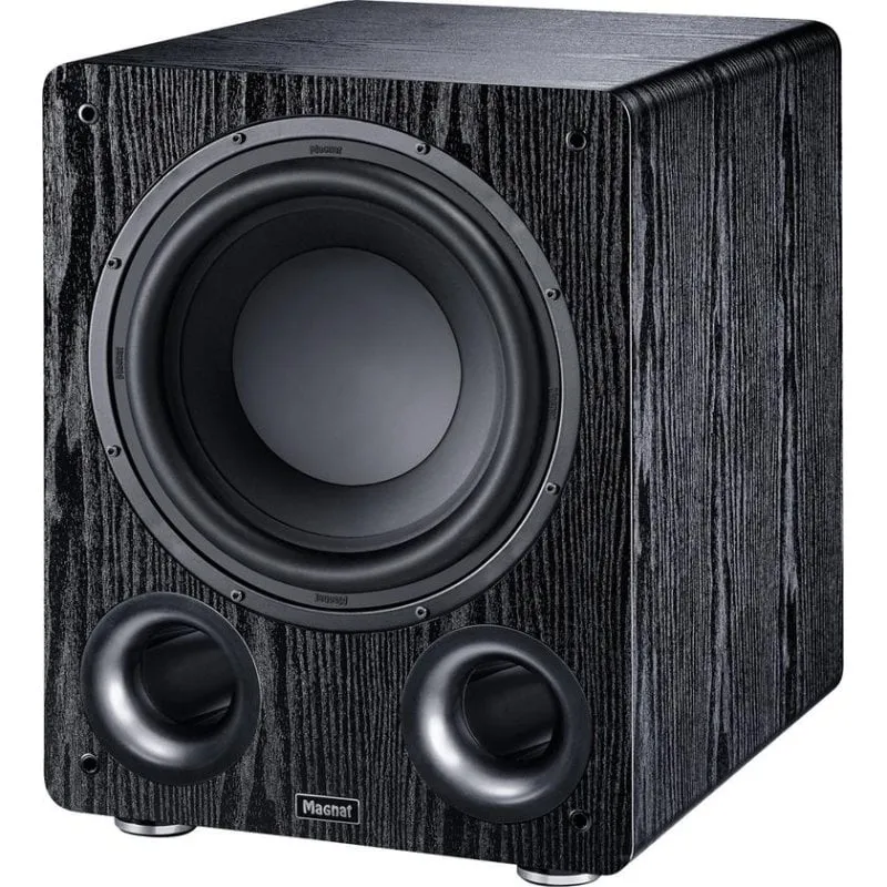 Altoparlanti Magnat Subwoofer attivo 120W 12" con amplificatore classe D nero