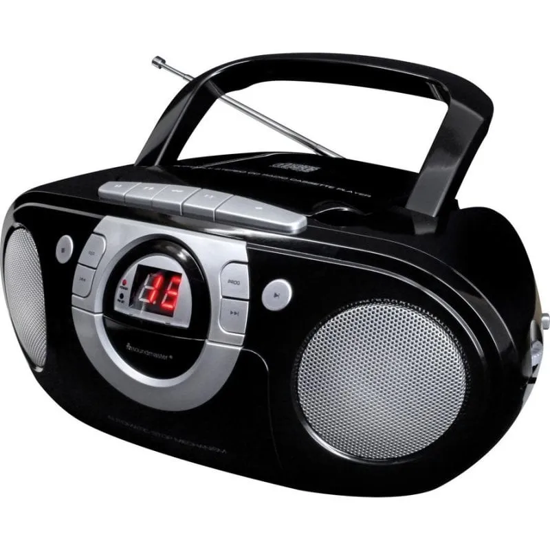 Sistema Stereo Portatile Soundmaster SCD5100SW Nero