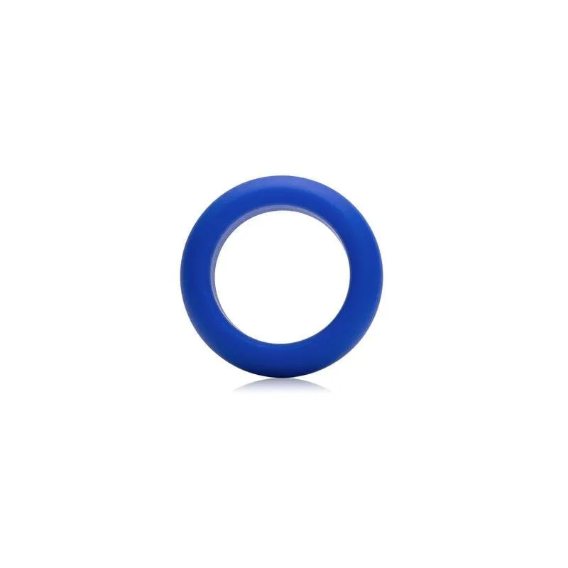 Anello per pene e testicoli Je Joue Minimum Stretch Silicone Blu