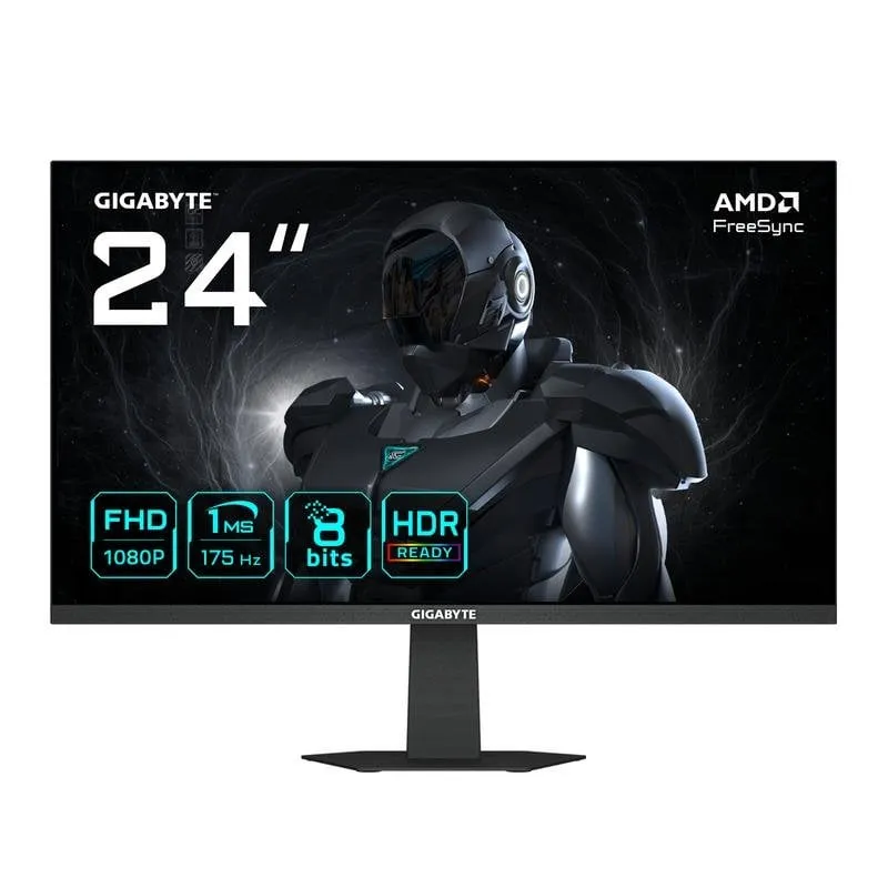 Monitor PC Gigabyte GS24F14A 24" IPS FullHD 175Hz HDR FreeSync 1ms Gaming