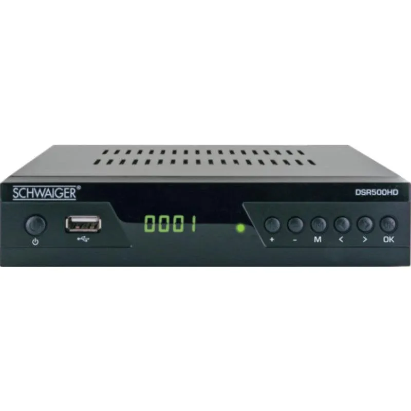 Decodificatore Schwaiger DSR500HD Full HD Cablo Nero