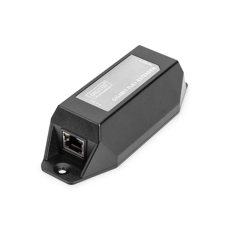 Estensore Gigabit PoE+ Digitus Amplificatore di Rete