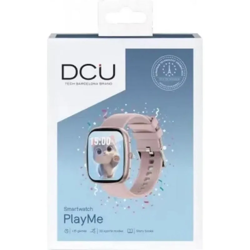 DCU Tecnologic Junior Play Me Bluetooth 1,83" LCD Rosa Taglia Unica Fitness Nuoto