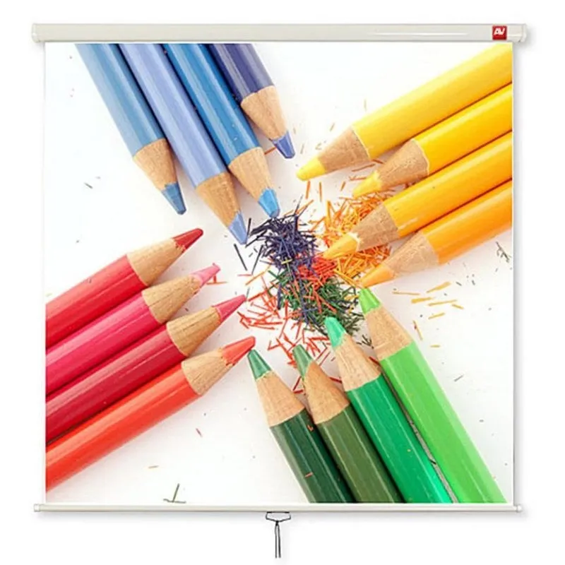 Schermo di proiezione Avtek Wall 175 Manuale 175 cm 16:10 Bianco opaco