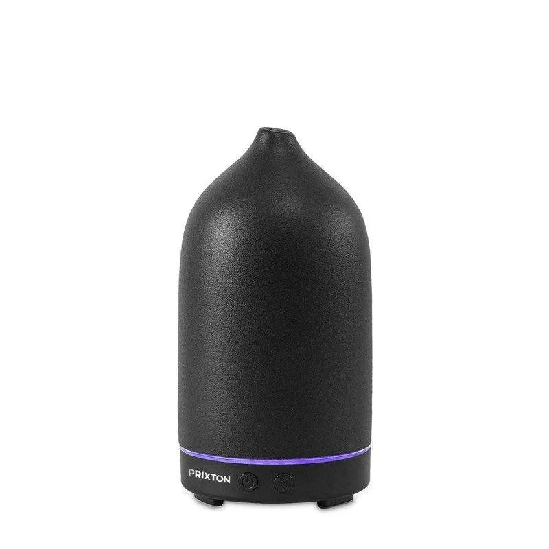 Umidificatore Prixton Zen 5 modalità 7 colori 100 ml Nero
