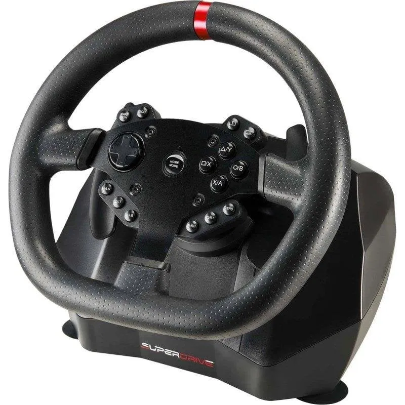 Volante per giochi Subsonic Superdrive GS950-X con pedali e leva del cambio