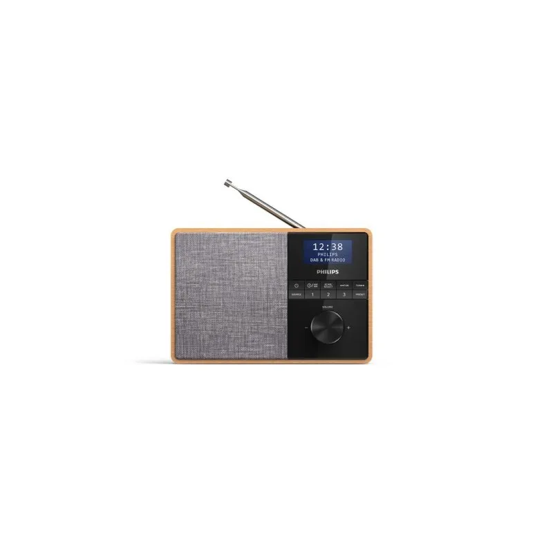 Radio Portatile Philips TAR5505/10 DAB+ FM Bluetooth 5W LCD Bianco