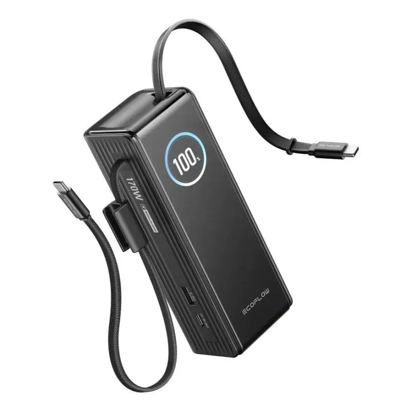 Batteria Esterna EcoFlow RAPID 25000mAh 170W Nero