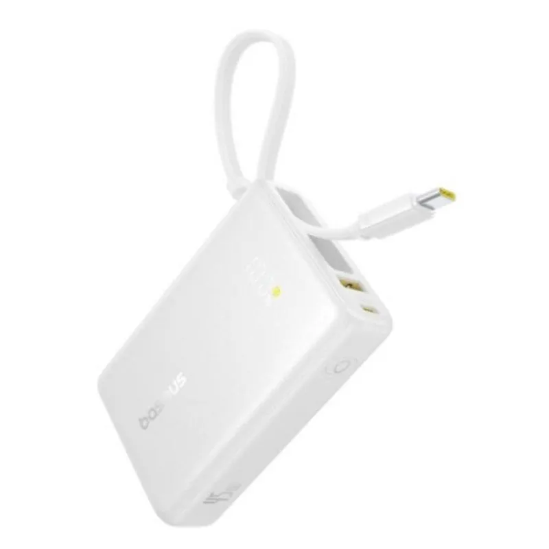 Batteria Esterna Baseus PicoGo 10000 mAh 45 W Bianca