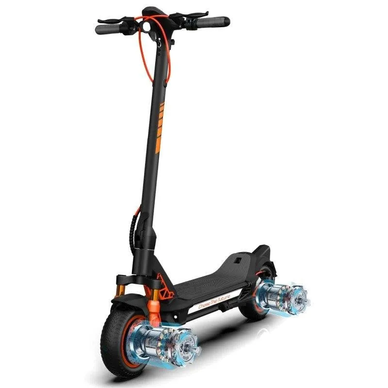 Monopattino elettrico Cunfon Rz1000 800W 48V 24Ah Doppio freno Nero