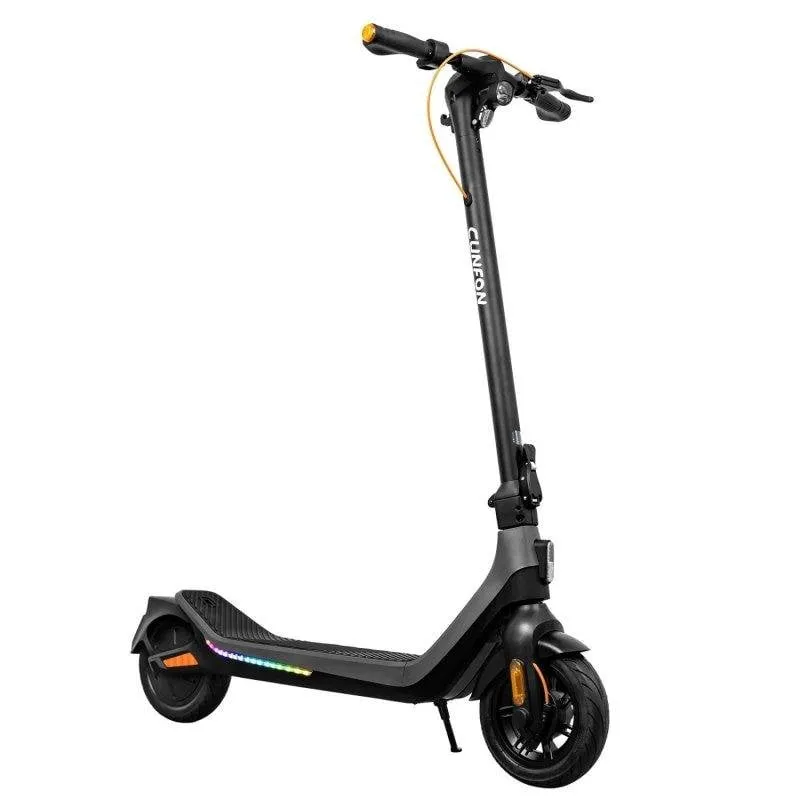 Monopattino elettrico Cunfon Rs300 500W Ruote 10" Freni a tamburo + elettronico Grigio