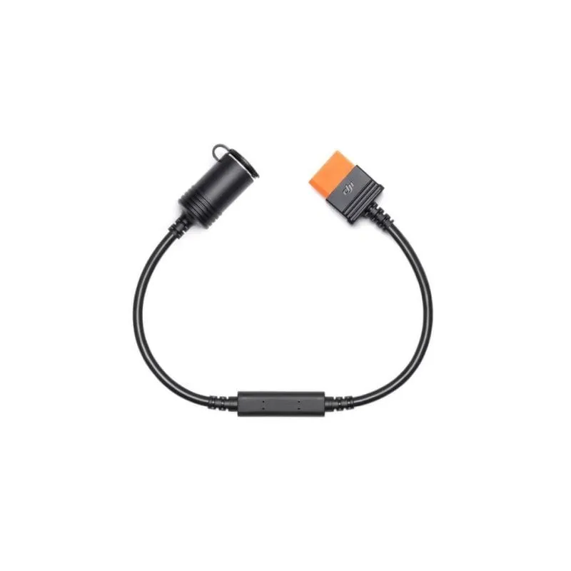 Cavo di ricarica DJI Power 12V per auto CP.DY.00000049.03 Nero/Arancione