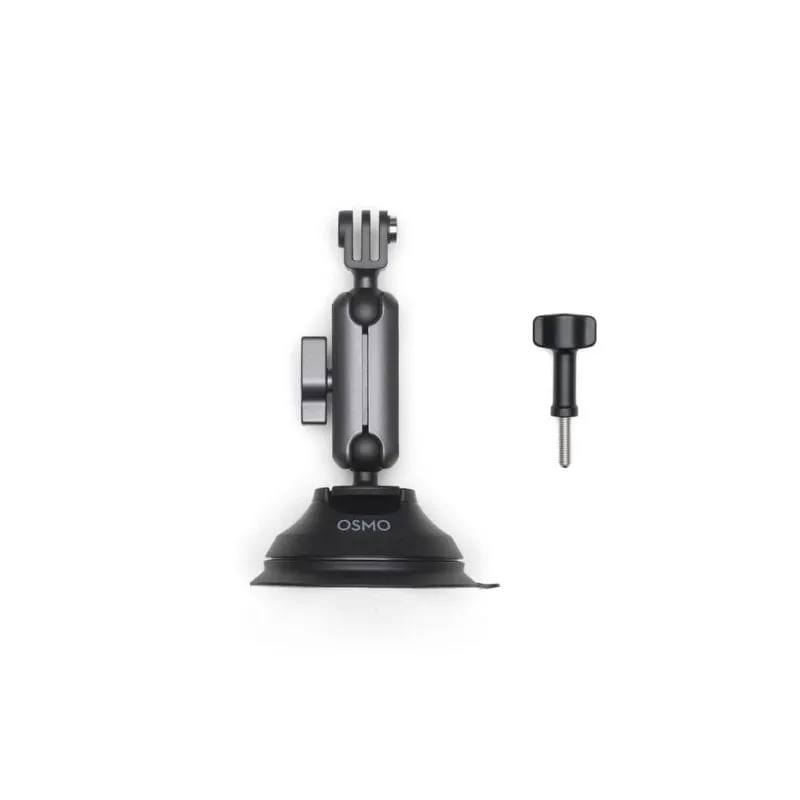 Supporto a Ventosa per Camera DJI Osmo Action, Montaggio per Bicicletta, Nero