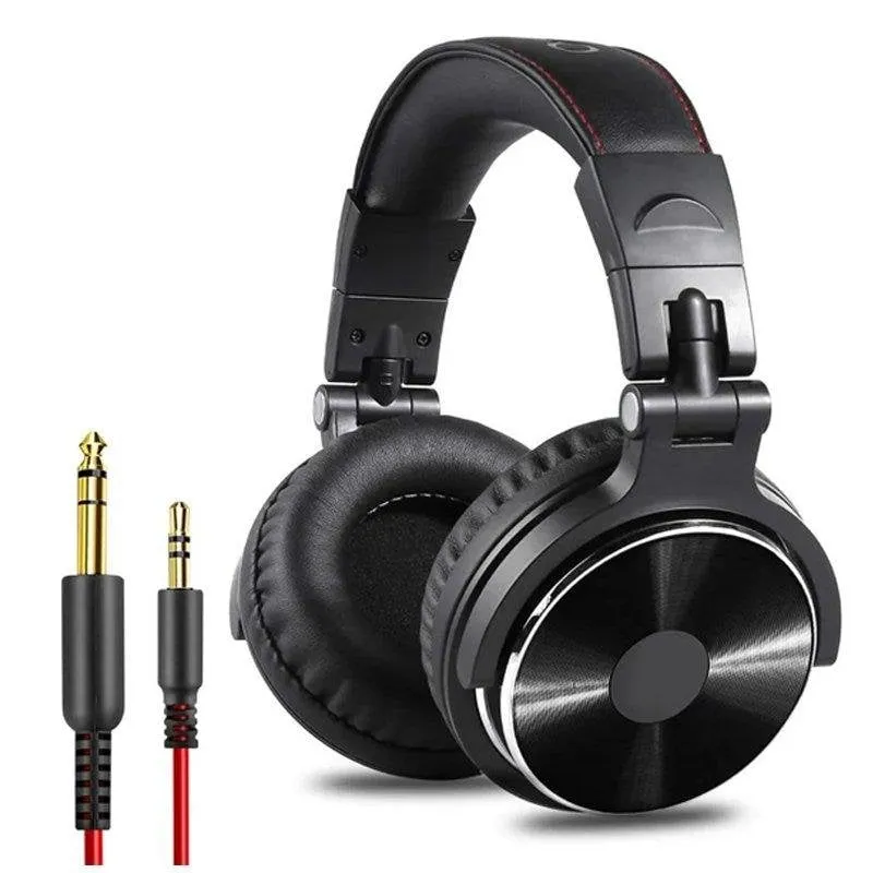Cuffie Over-ear Pro10 Alta Risoluzione Studio Dj Monitor Con Cavo Microfono