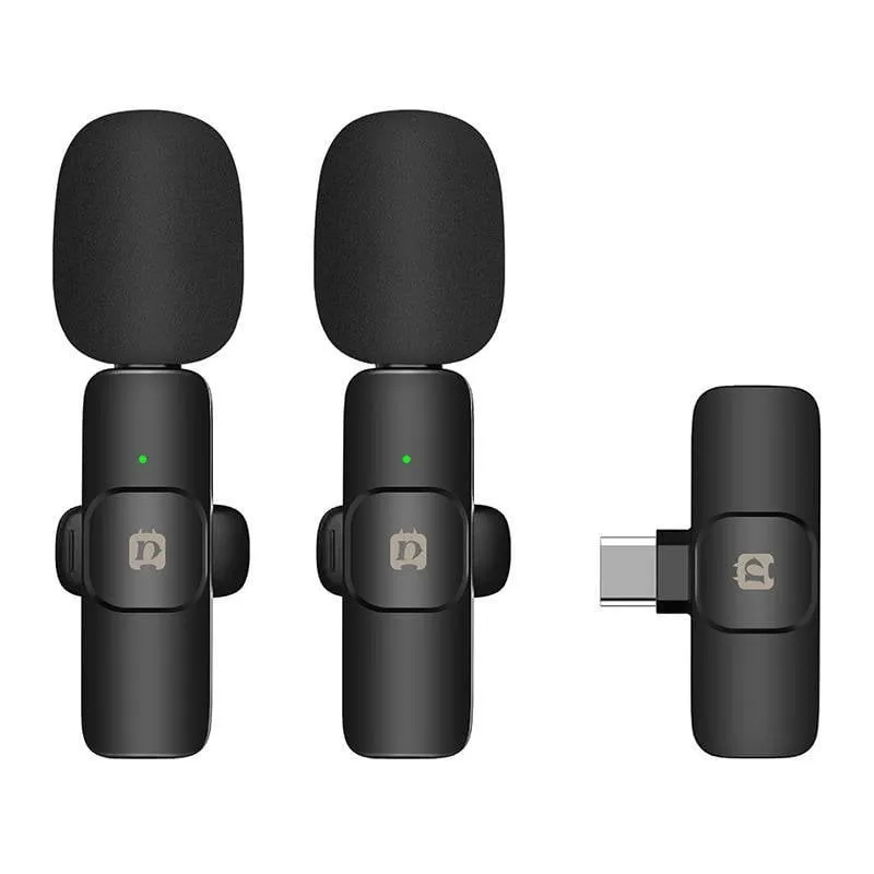 Microfono Puluz PU3151B USB-C omnidirezionale wireless con riduzione rumore
