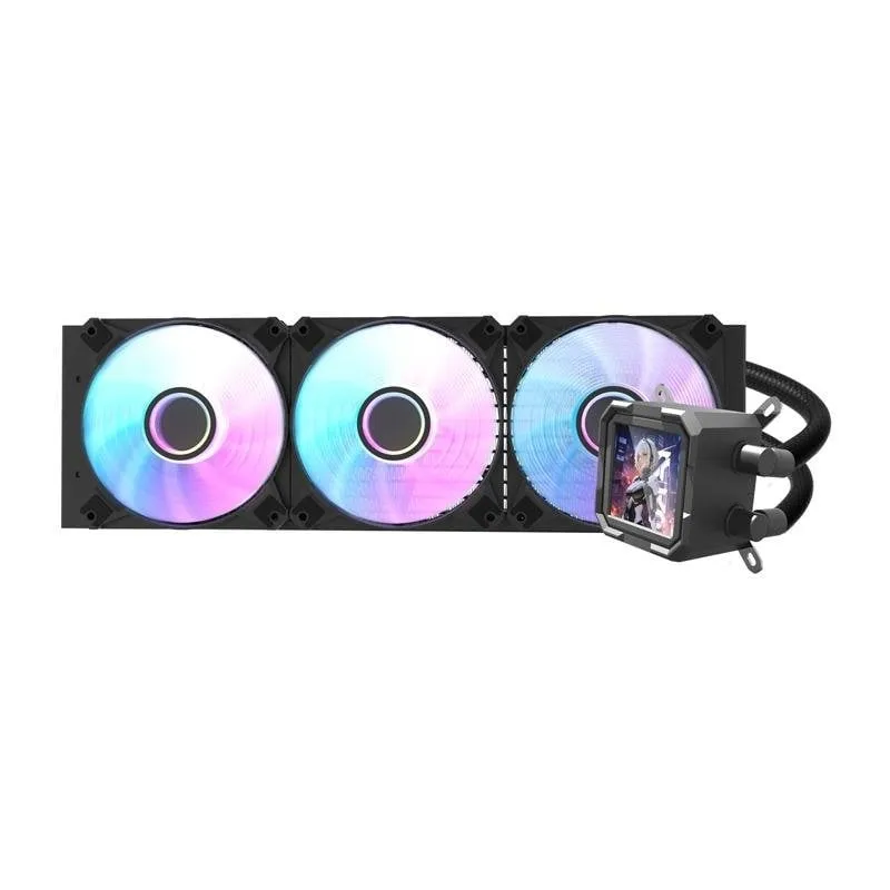 Refrigeración Líquida darkFlash DV360S 360mm 3 Ventole ARGB Display IPS LCD