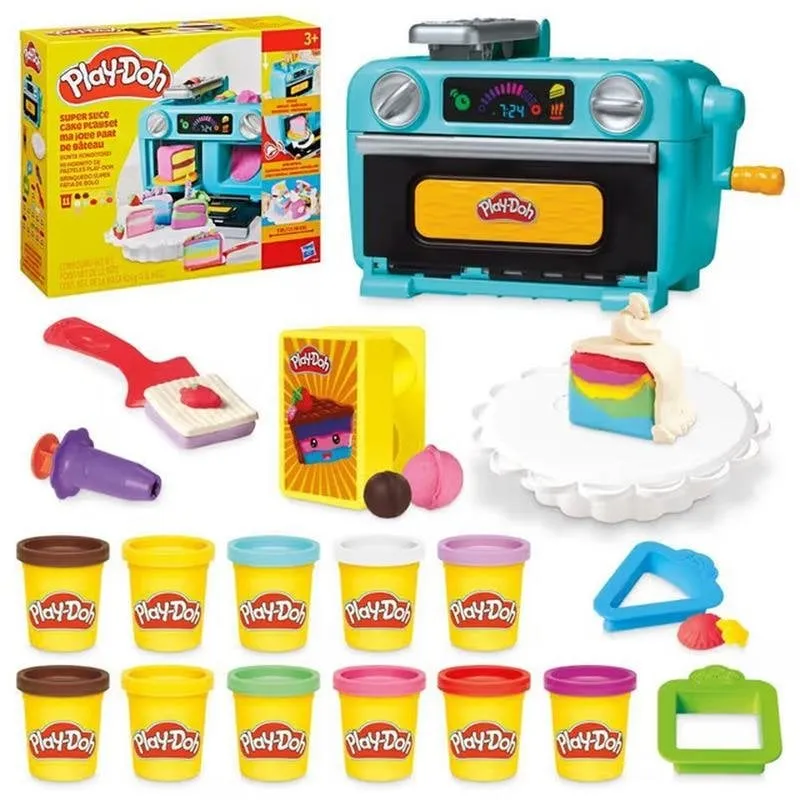 Set di Gioco Play-Doh Mi Hornito de Pasteles 18 Pezzi Multicolore