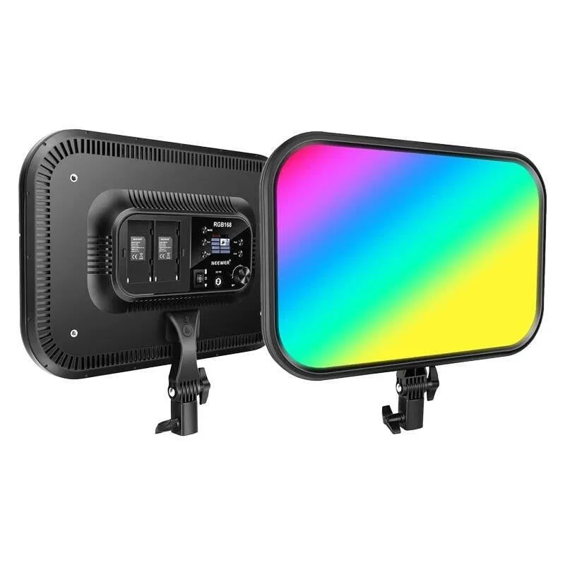 Lampada LED Neewer RGB168 60W 2500-8500K per studio fotografico