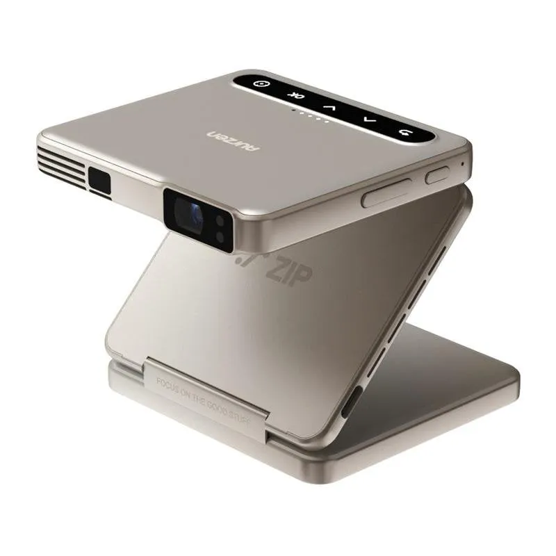 Proiettore Aurzen AU-PJ-ZP001M-EUGD0 720p 100 Lúmenes 120" LED DLP Portatile Smart