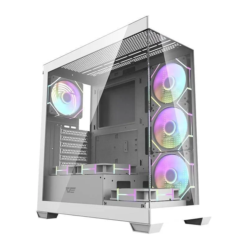 Case PC Darkflash DS900 Bianca con 7 Ventilatori ARGB