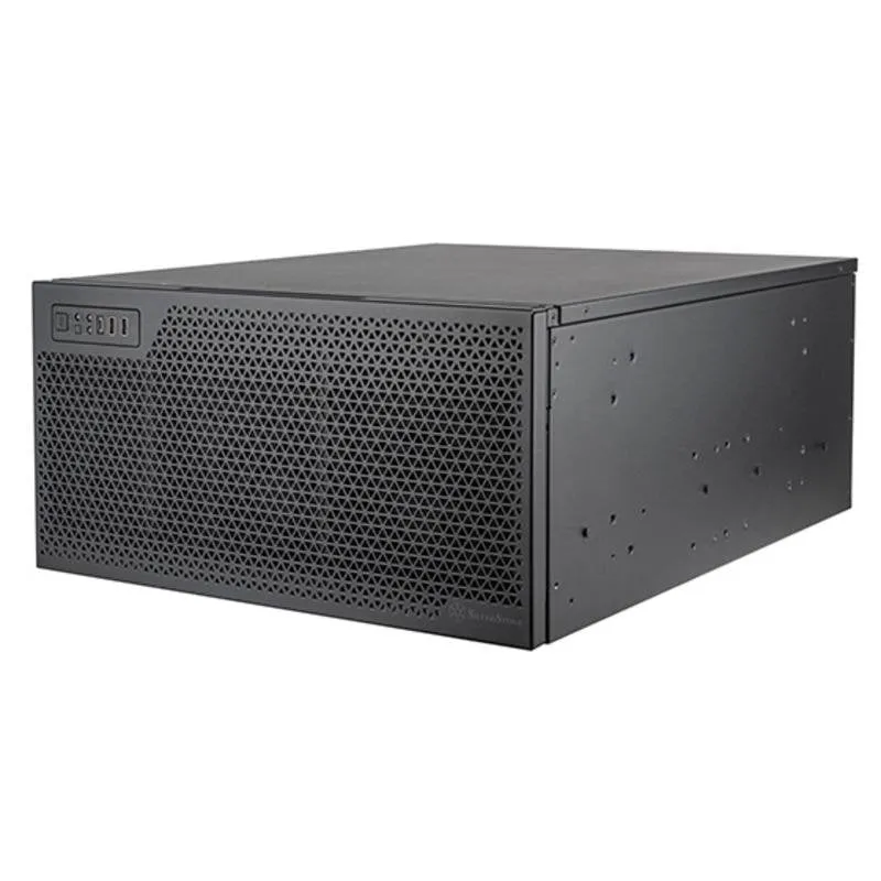 Server SilverStone RM52 Rack 5U Acciaio Nero ATX Micro ATX Mini-ITX