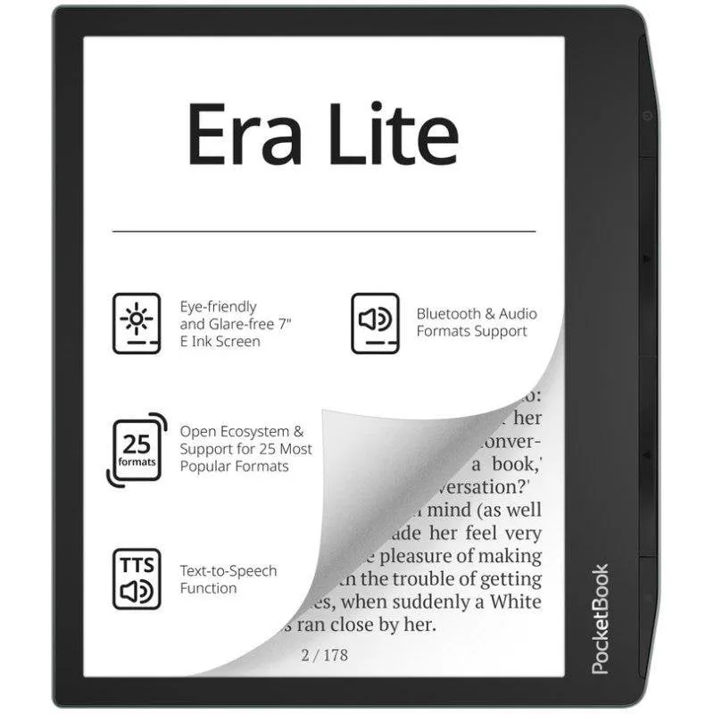 E-Book PocketBook Era Lite WiFi 7'' 16GB Stone Green
