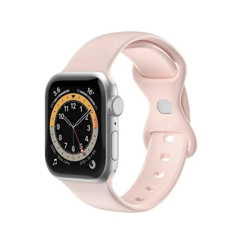 Cinturino per orologio Celly WBANDSIL40BP per Apple Watch 38/40/41 mm silicone rosa 220 mm