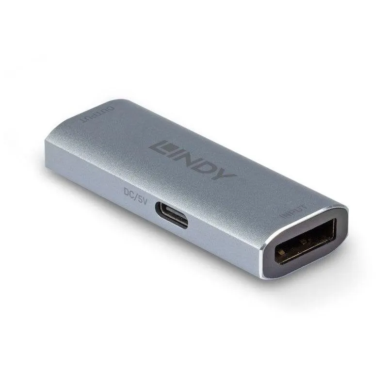 Ripetitore Segnali AV Lindy 38421 8K DisplayPort 1.4 40 m Argento