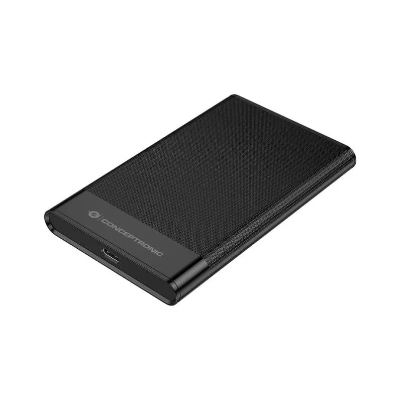 Caja PC Conceptronic DANTE06B 2.5 USB Type-C Alluminio Nero