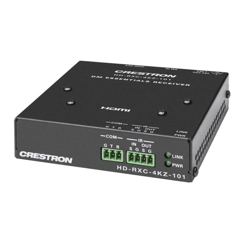 Ricevitore AV Estensore 4K Crestron HD-RXC-4KZ-101 70m Cablato Nero