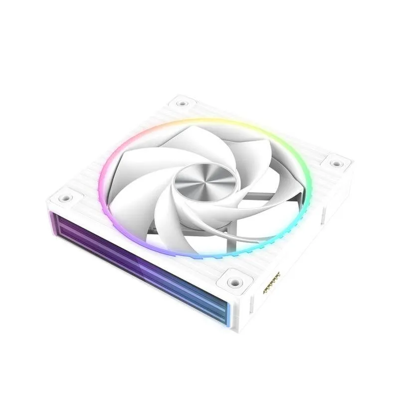 Raffreddamento Aria Zalman 124mm 800-2300 RPM Bianco ZM-DF120R ARGB