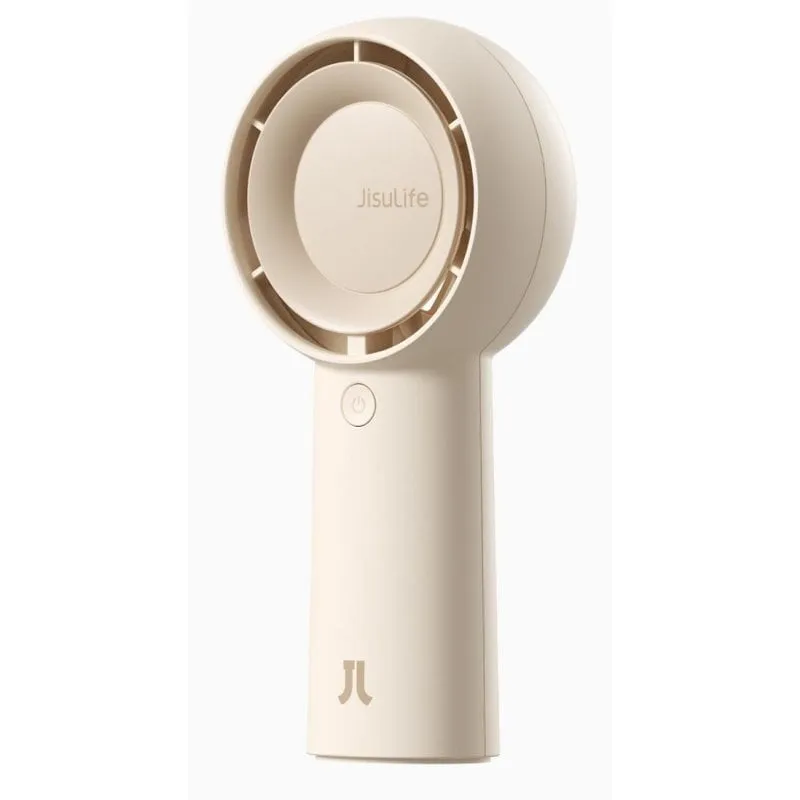 Mini Ventilatore Portatile JISULIFE Life5 Plus Marrone 5 Velocità Batteria 4000mAh Ricaricabile