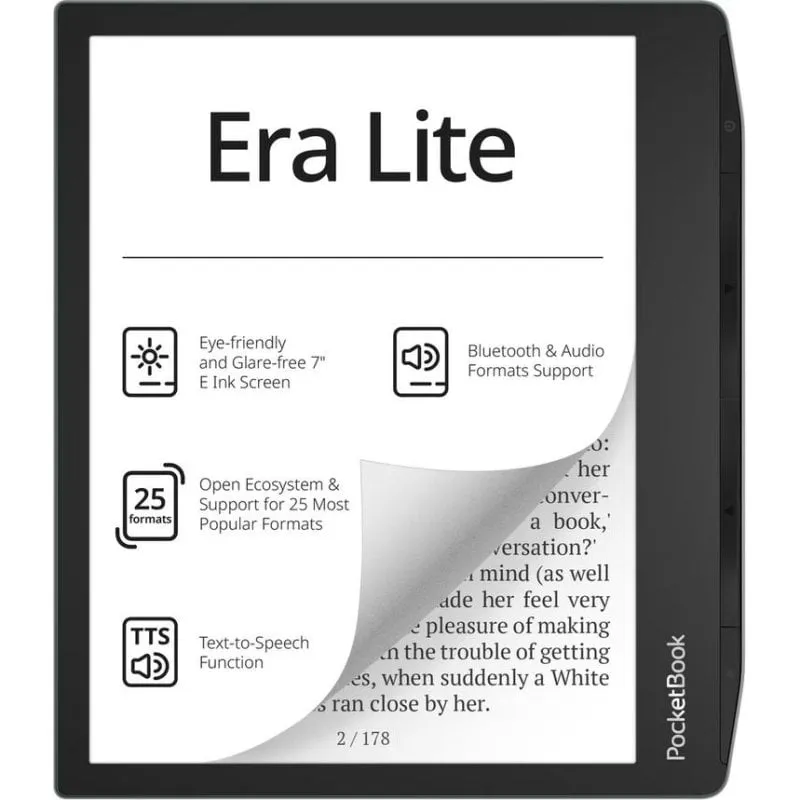 Libro Elettronico PocketBook Era Lite WiFi 7" 16GB Stone Green