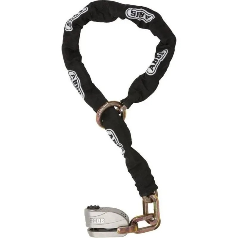 Lucchetto Abus 8008/12KS120 Allarme Moto Catena 12 mm XPlus 100 dB Nero