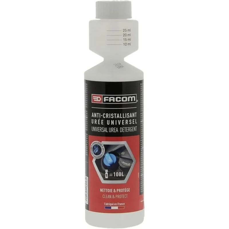 Additivo Facom Anti-cristallisant Universal Urea 250ml Flacone Dosatore Pulizia SCR