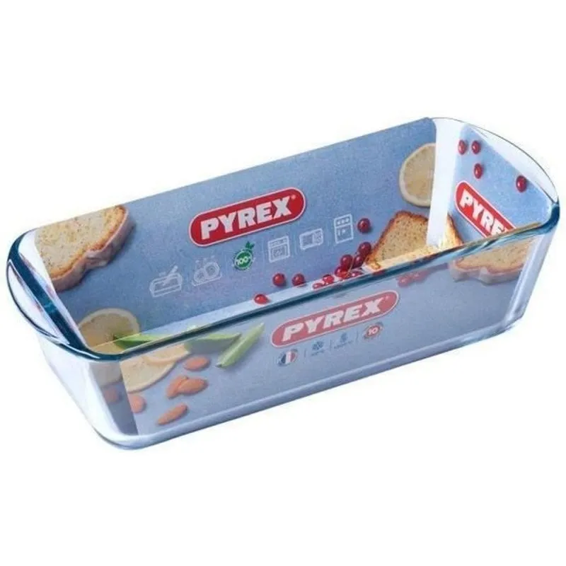 Teglia Pyrex Borosilicato 28 cm 1,5 L Forno Congelatore Lavastoviglie