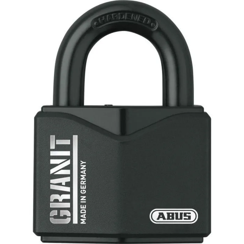 Lucchetto Abus Granit Plus 37/55 63 mm Acciaio Cementato Nero PVC
