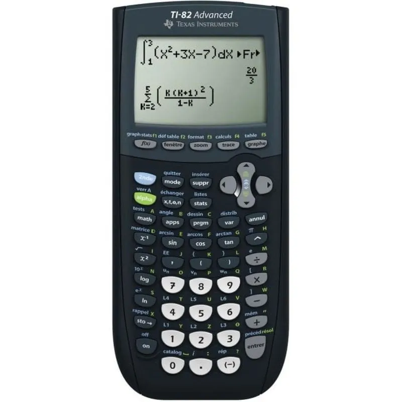 Calcolatrice Texas Instruments TI-82 Advanced Esame MathPrint USB