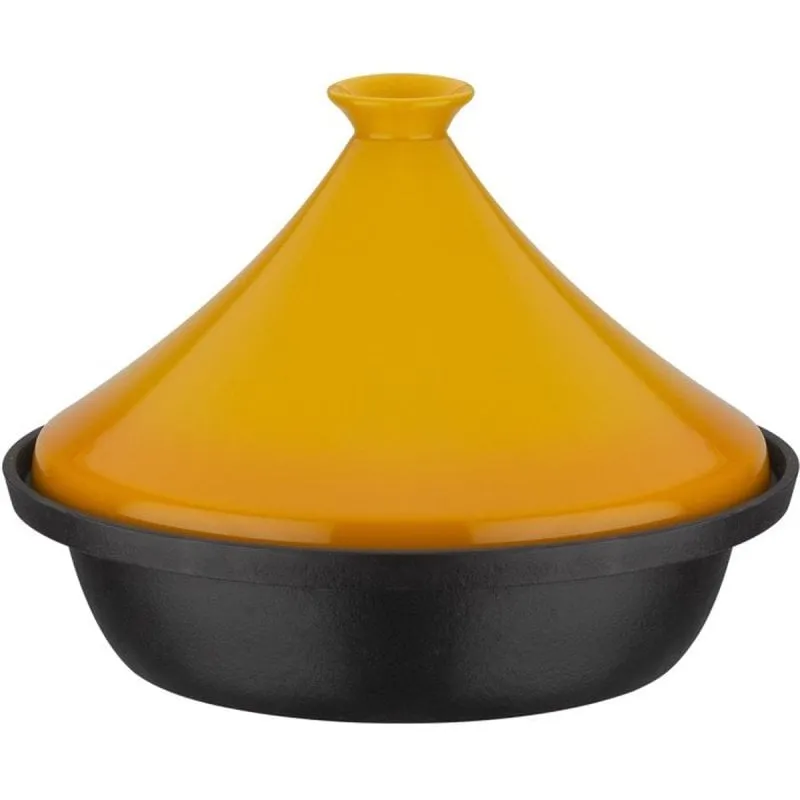 Tajine GSW 30 cm Base Acciaio Fusione Coperchio Ceramica Induzione Forno