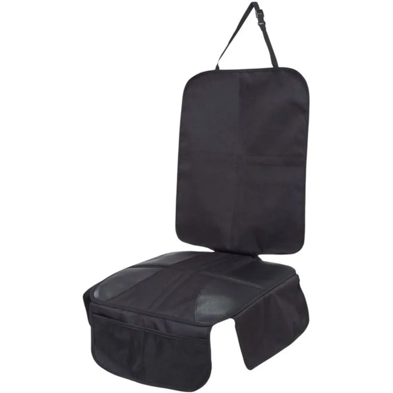 Proteggi Sedile Tineo Nero 75x117 cm Poliestere Antiscivolo Impermeabile ISOFIX