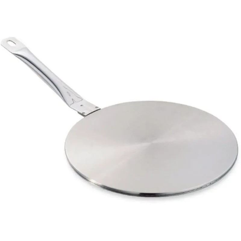 Disco Adattatore Induzione Baumalu 26 cm Acciaio Inox Manico Ergonomico Lavastoviglie