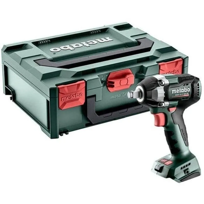 Avvitatore a impulsi Metabo SSW 18 LT 300 BL 18V Brushless 300 Nm 1/2" 3 velocità LED metaBOX