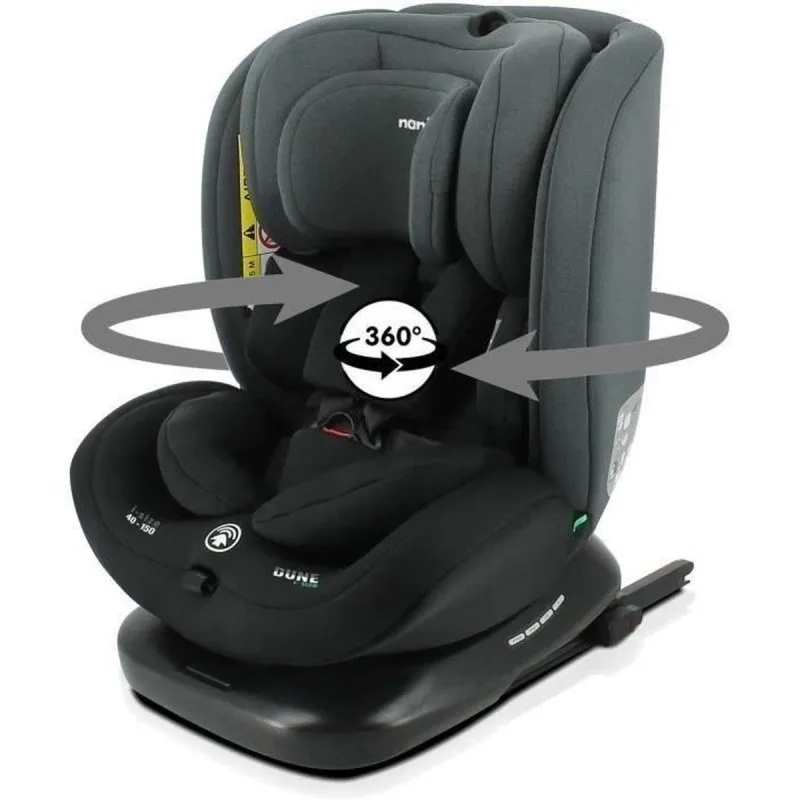 Seggiolino Auto Nania DUNE i-Size 360° Isofix Top Tether 40-150 cm Multicolore