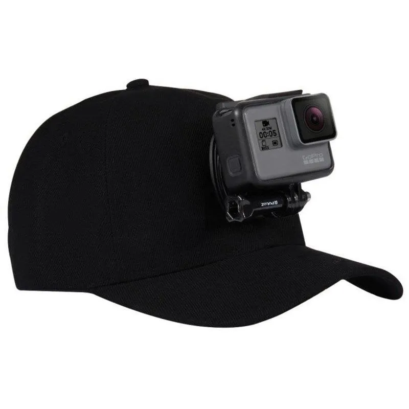Cappellino Puluz PU195 con supporto per camera sportiva DJI, GoPro, Insta360