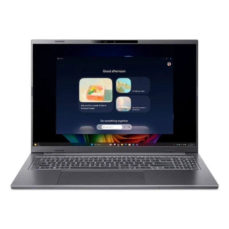 Portatile Acer Aspire 16 AI A16-52M-52G1 16" Intel Core Ultra 5 226V 16GB 512GB SSD Intel Arc Graphics 130V Windows 11 Home
