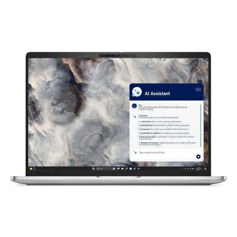 Portatile Dell Pro 16 Plus PB16250 16" Intel Core Ultra 7 255U 32GB Intel Graphics 1TB SSD Windows 11 Pro Alluminio