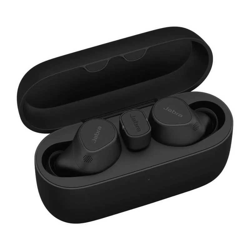 Auricolari Jabra Evolve2 Buds wireless Bluetooth con cancellazione attiva del rumore neri