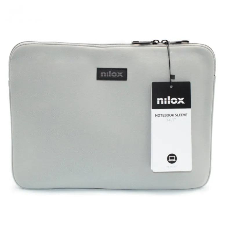 Custodia per laptop Nilox in neoprene 14.1" Grigia