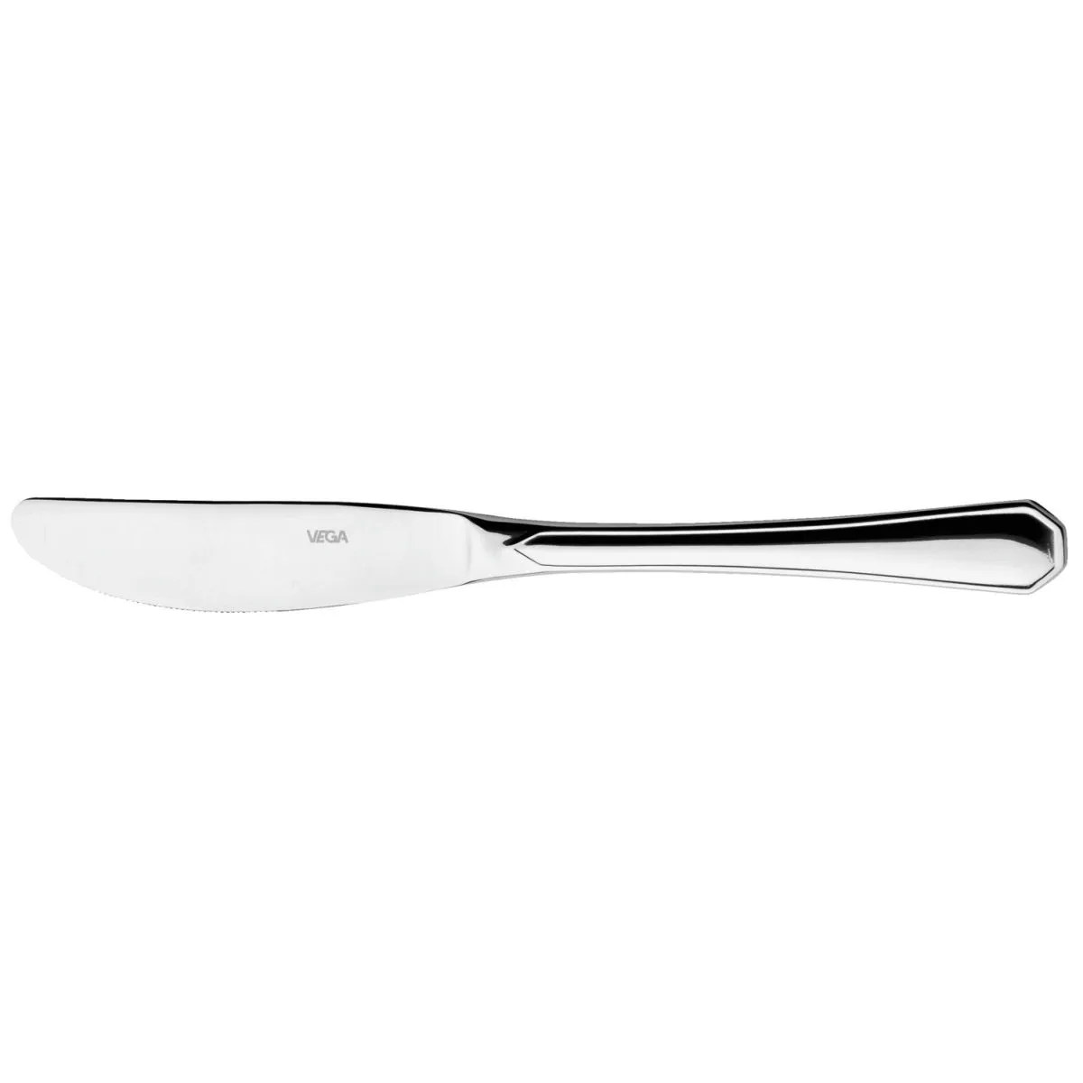 12x VEGA Coltello frutta Tunis; 19.6 cm (L); argento, manico argento; 12 pz. / Pacco